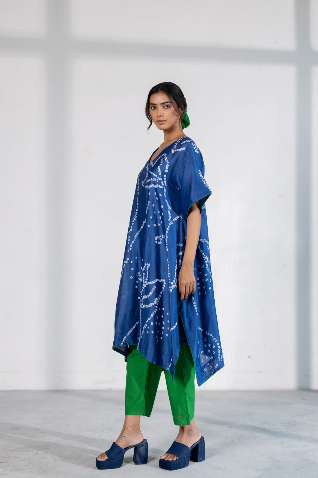Tidepool Bandhani Kurta - CiceroniKurtaSilai Studio