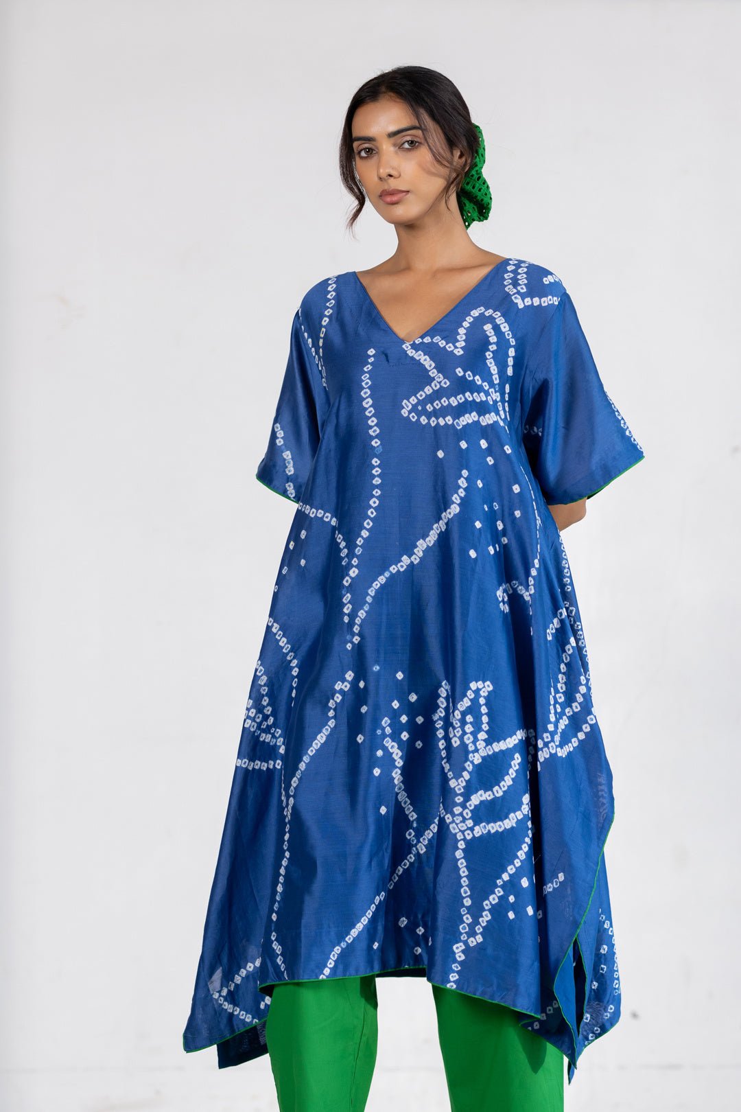 Tidepool Bandhani Kurta - CiceroniKurtaSilai Studio