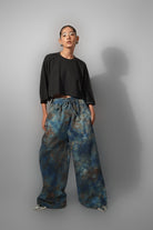 Tie-Dye Denim Trousers - CiceroniTrousersPriyanca Khanna