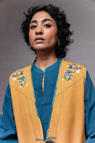 Tie up Vest Mustard - CiceroniVestSubbah