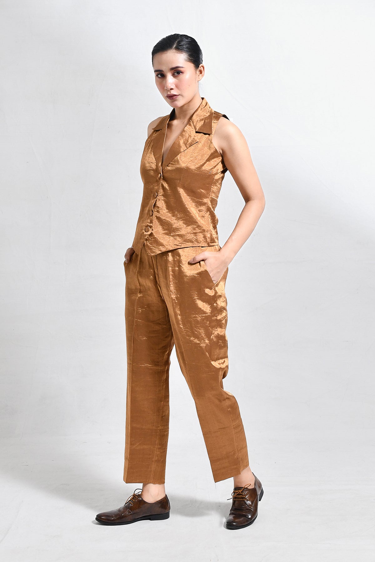 Tissue Waist - Coat Co - ord (Set of 2) - CiceroniCo - ord SetHiranya