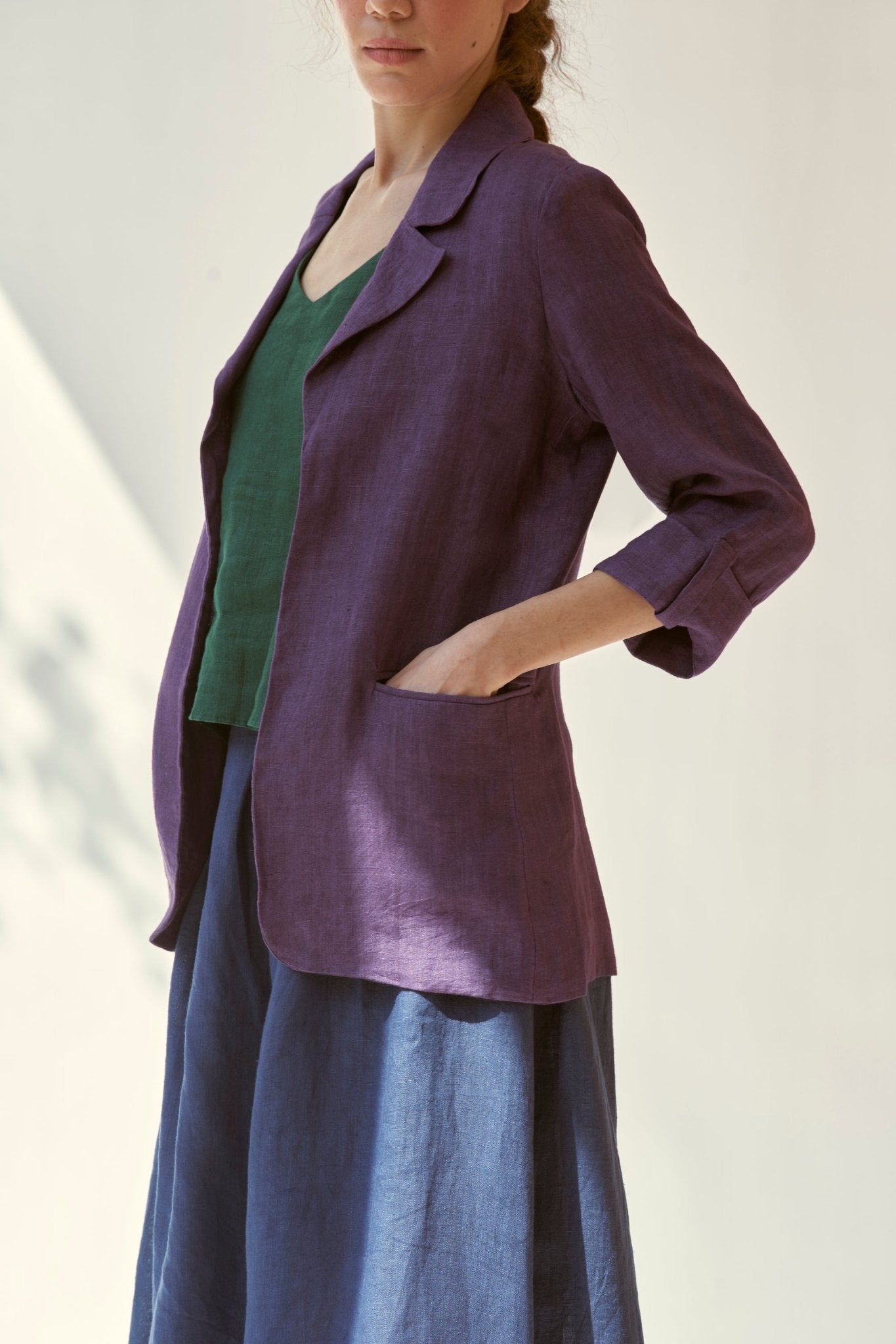 Today's Mood Set - My Purple - CiceroniSkirt SetPaeony