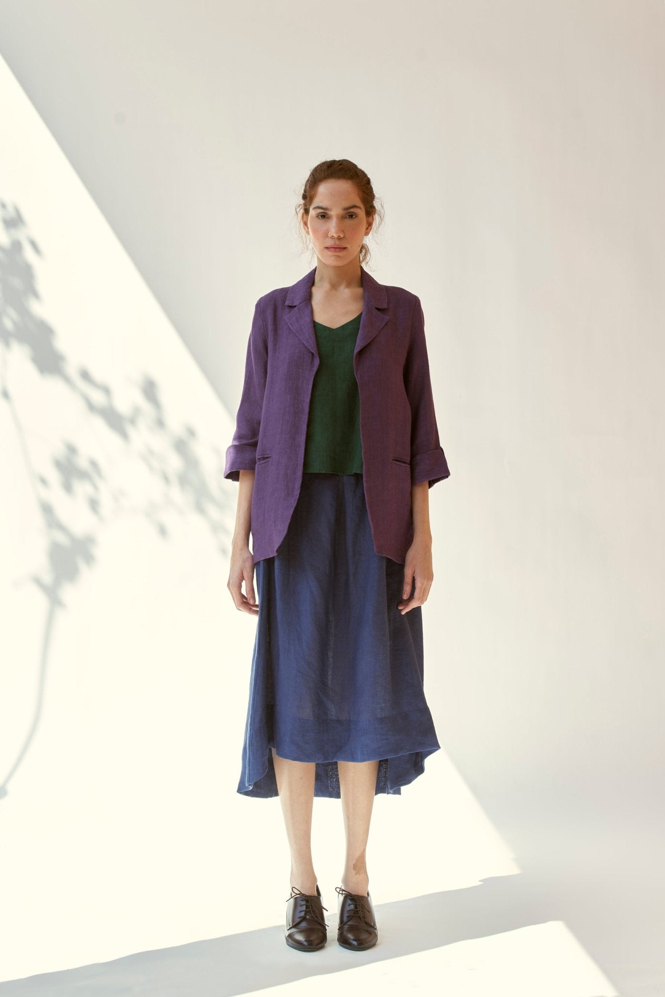 Today's Mood Skirt - Indigo - CiceroniSkirtsPaeony