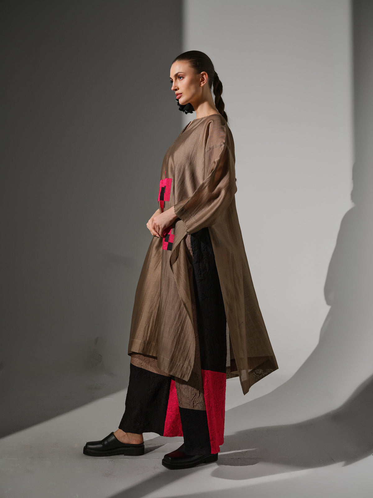 Trace Tunic - Grey - CiceroniTunicsStoique
