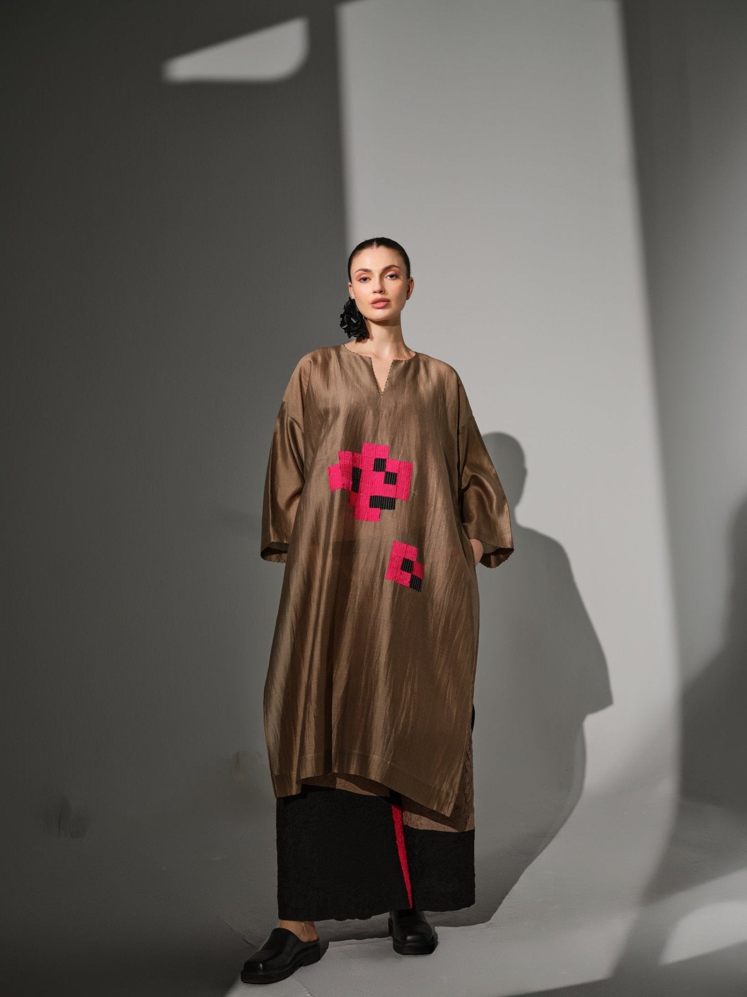 Trace Tunic - Grey - CiceroniTunicsStoique