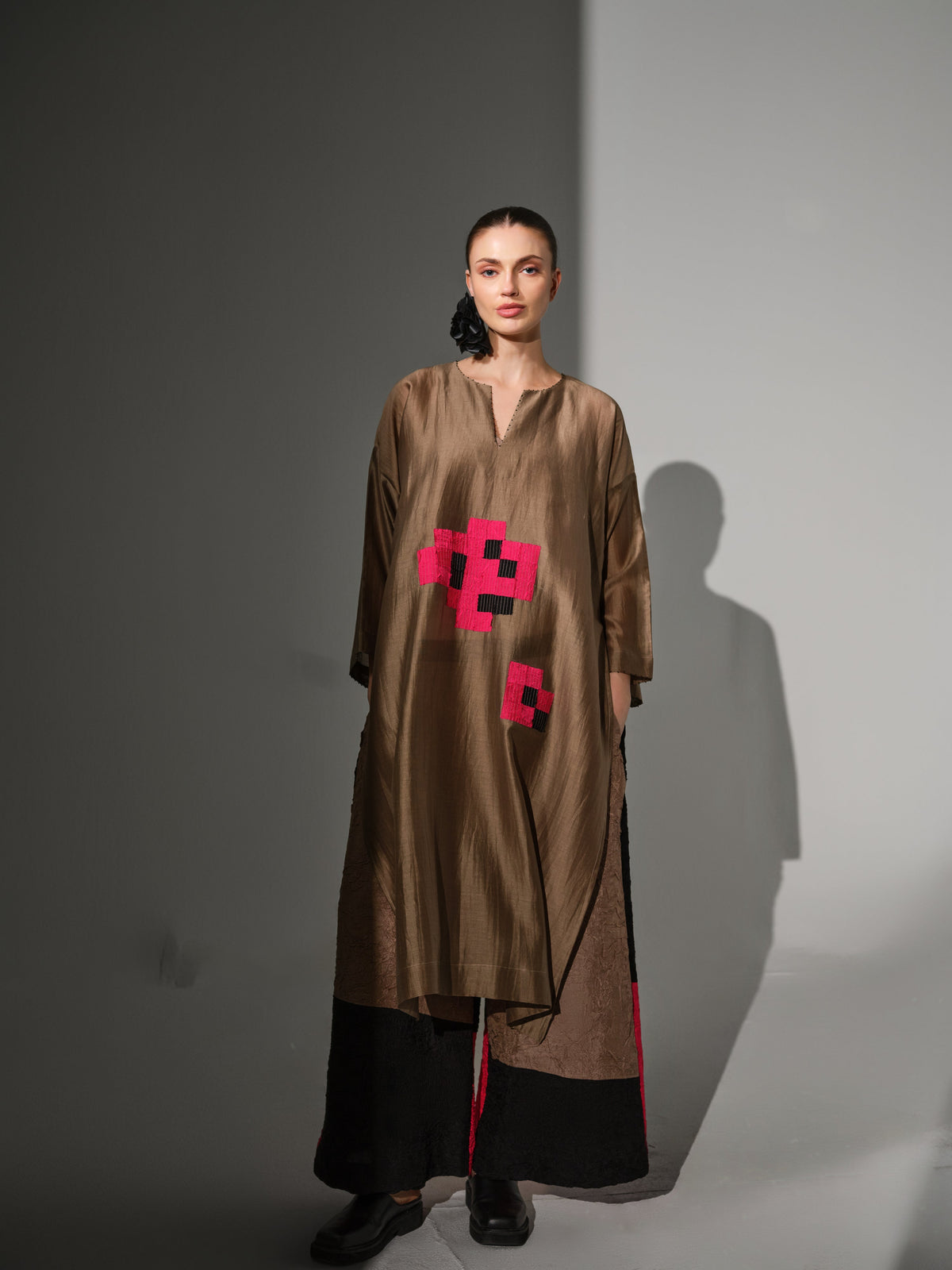 Trace Tunic - Grey - CiceroniTunicsStoique