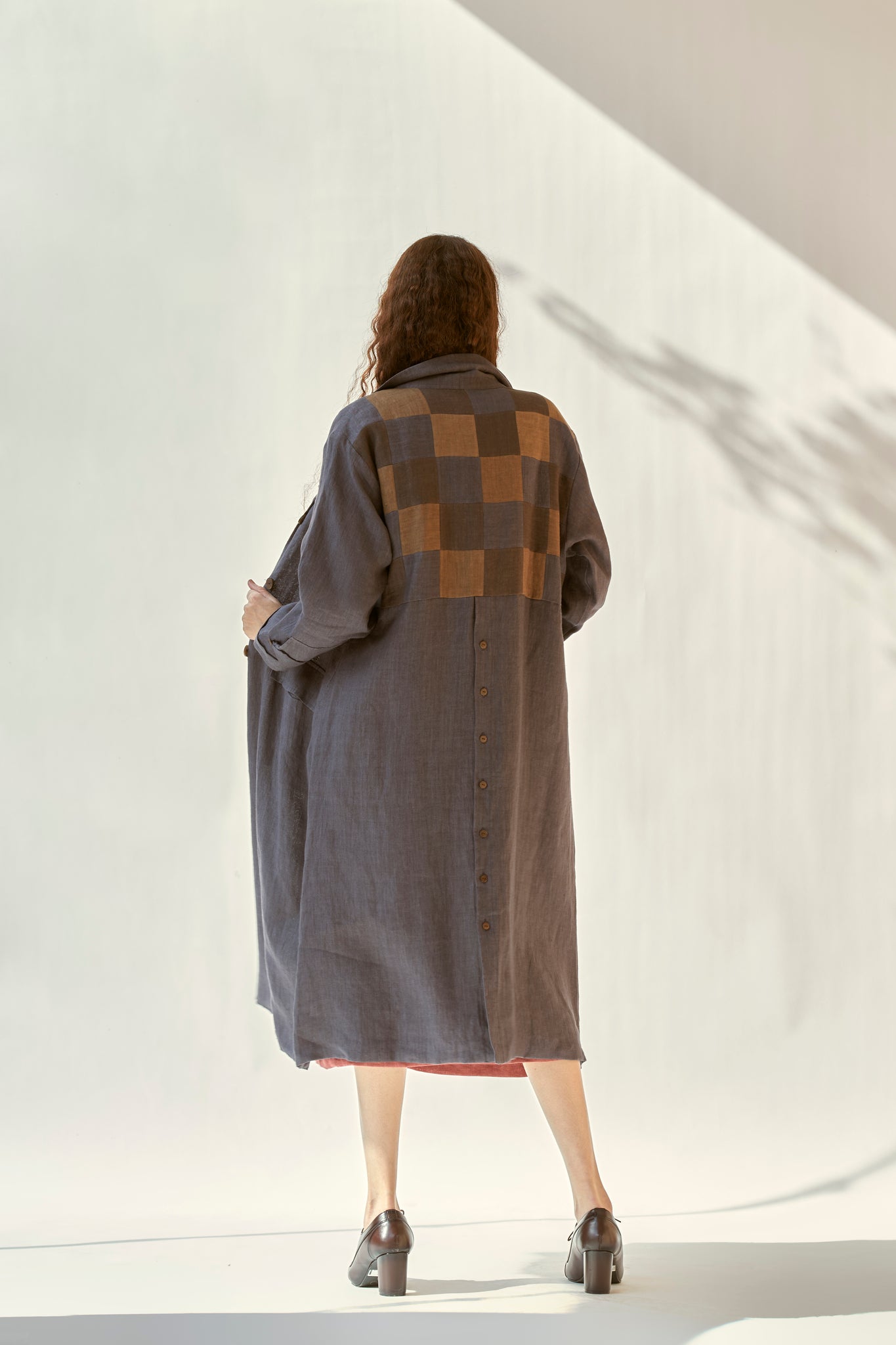 Trench Me Not - Charcoal - CiceroniTrench CoatPaeony