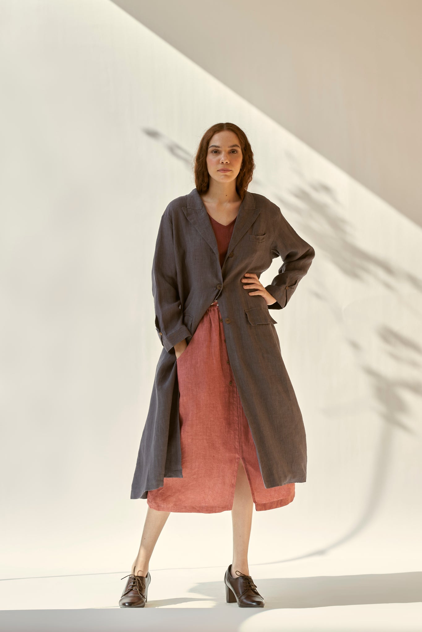 Trench Me Not - Charcoal - CiceroniTrench CoatPaeony