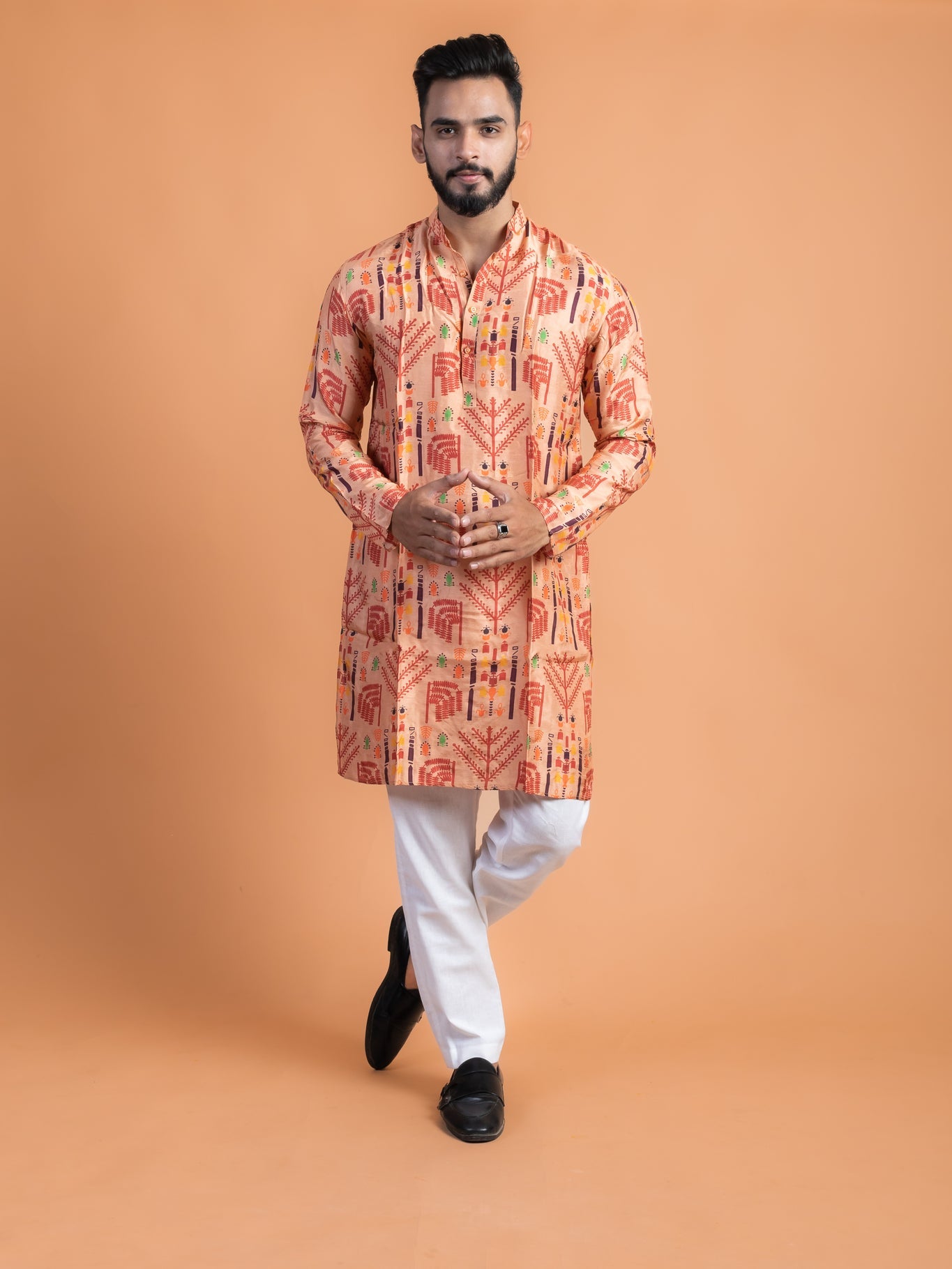 Tribal Print Kurta - CiceroniKurta, Festive WearHouse Of K.C