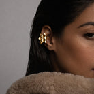Trine Ear Cuff - Single Ear - CiceroniEarringsNO.NA.MÈ
