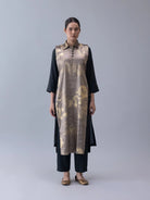 Trinpa Gold Overlay - CiceroniKurtaShades of India