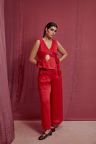 Tulip Co - ord Set - Red - CiceroniCo - ord SetAmbrosia