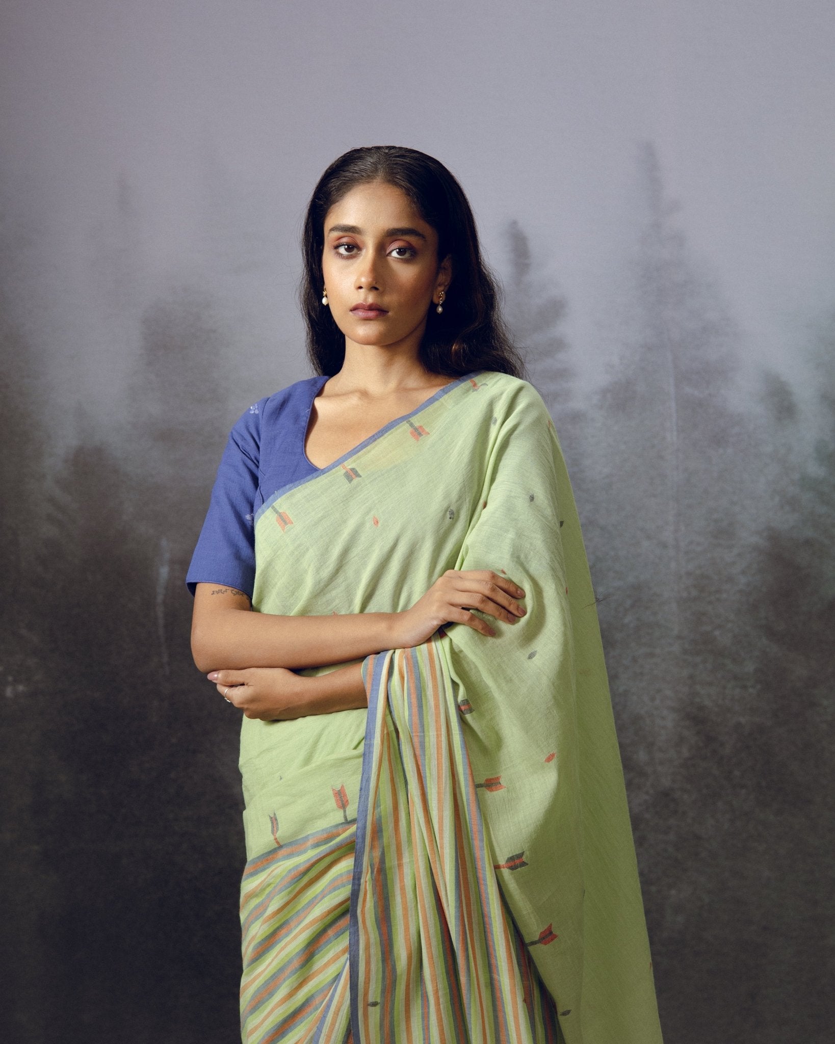 Tulip Saree - CiceroniSareeGulmohar Calcutta