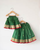 Tulsi Ethnic Pleated Top and Lehenga Set - CiceroniLehenga SetLove The World Today