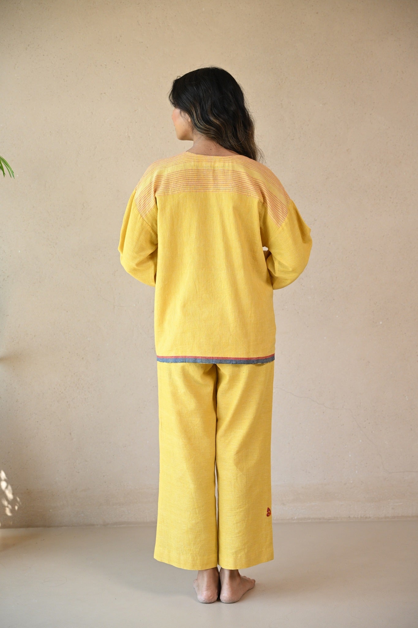 Twilight Tunic - Sunny Yellow - CiceroniTopsRang by Rajvi