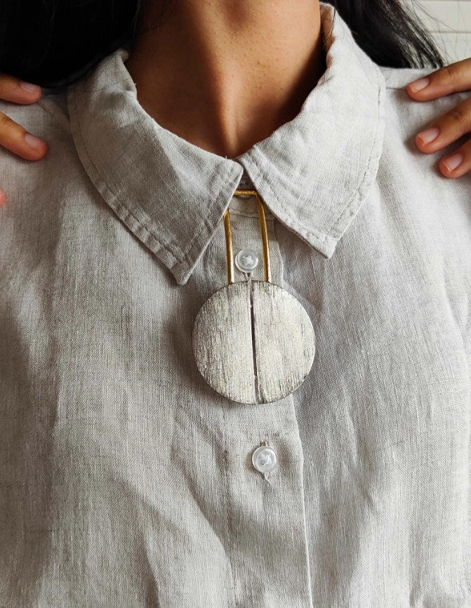 Twinning Moon Neckpiece - CiceroniNeckpieceDE'ANMA