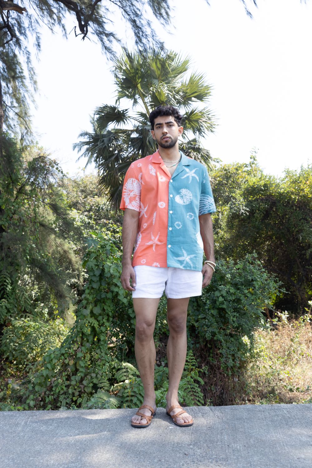 Two - Tone Moana Shirt - CiceroniMen ShirtsAnushé Pirani