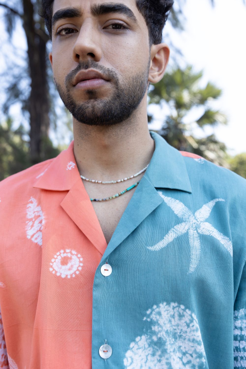 Two - Tone Moana Shirt - CiceroniMen ShirtsAnushé Pirani