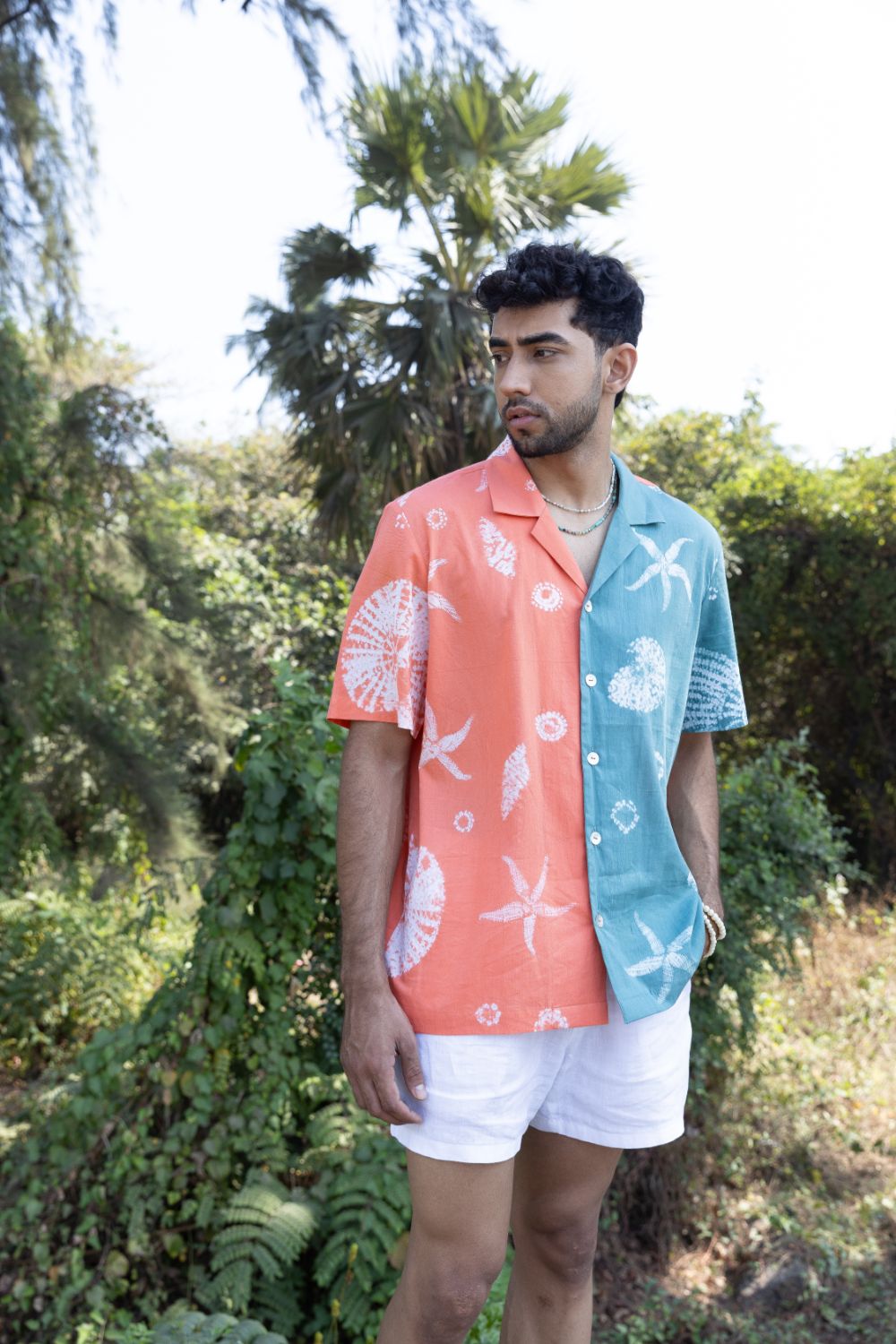 Two - Tone Moana Shirt - CiceroniMen ShirtsAnushé Pirani