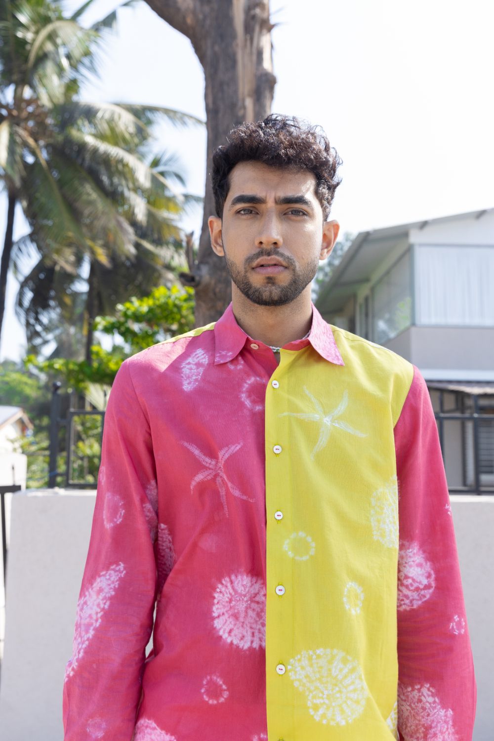 Two - Tone Resort Shirt - CiceroniMen ShirtsAnushé Pirani