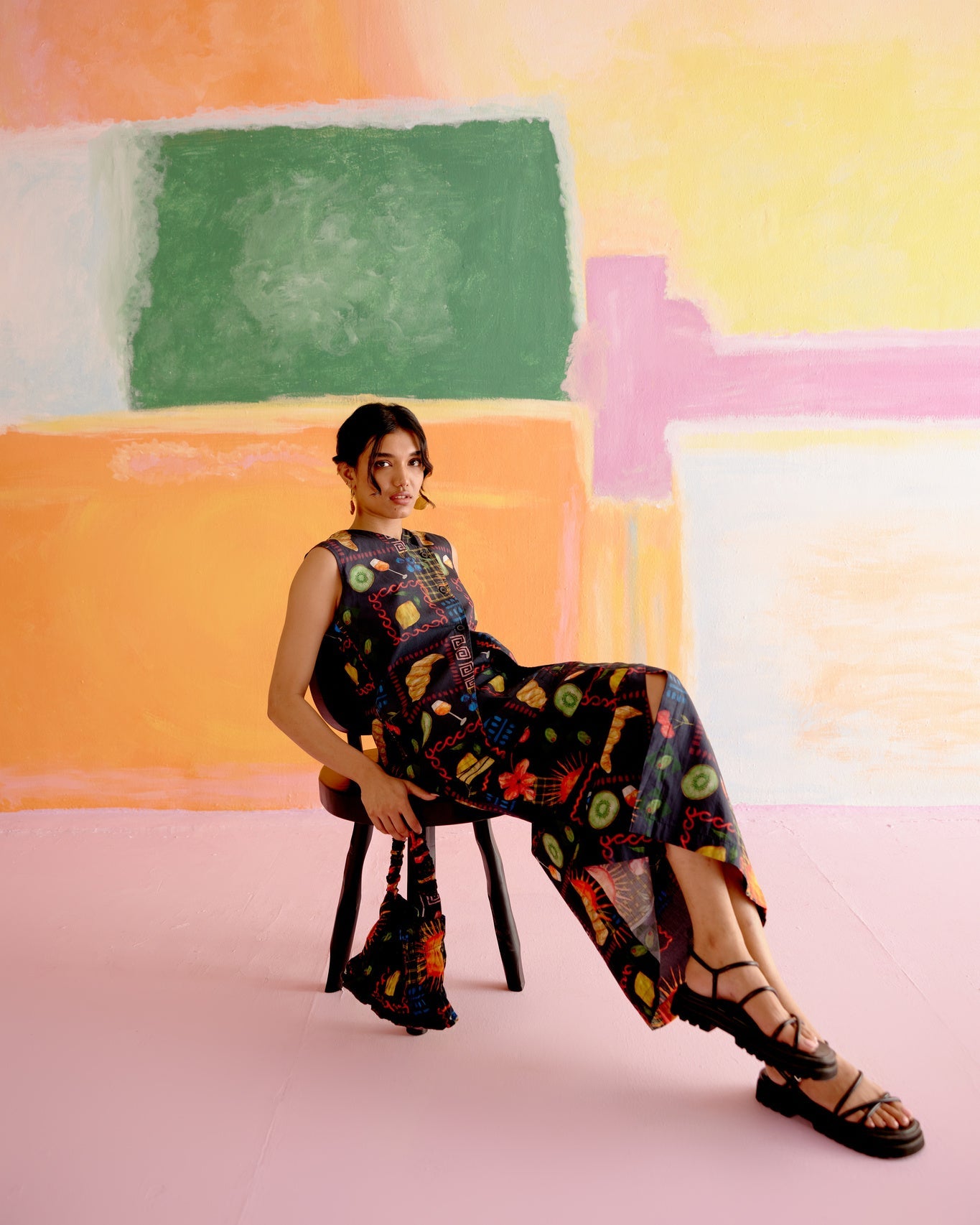 Ukiyo Co - ord Skirt Set in Aloha Print - CiceroniSkirt SetHappi Space