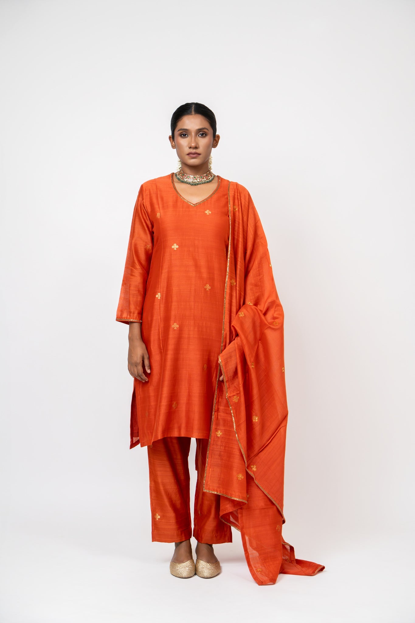 Umber Set - CiceroniKurta Set, Festive WearKajal Agarwal