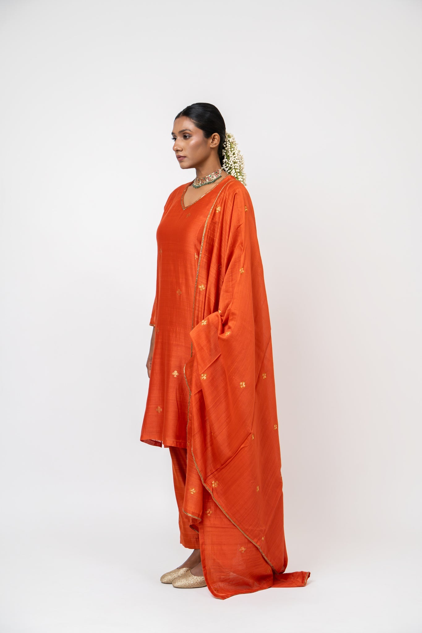 Umber Set - CiceroniKurta Set, Festive WearKajal Agarwal