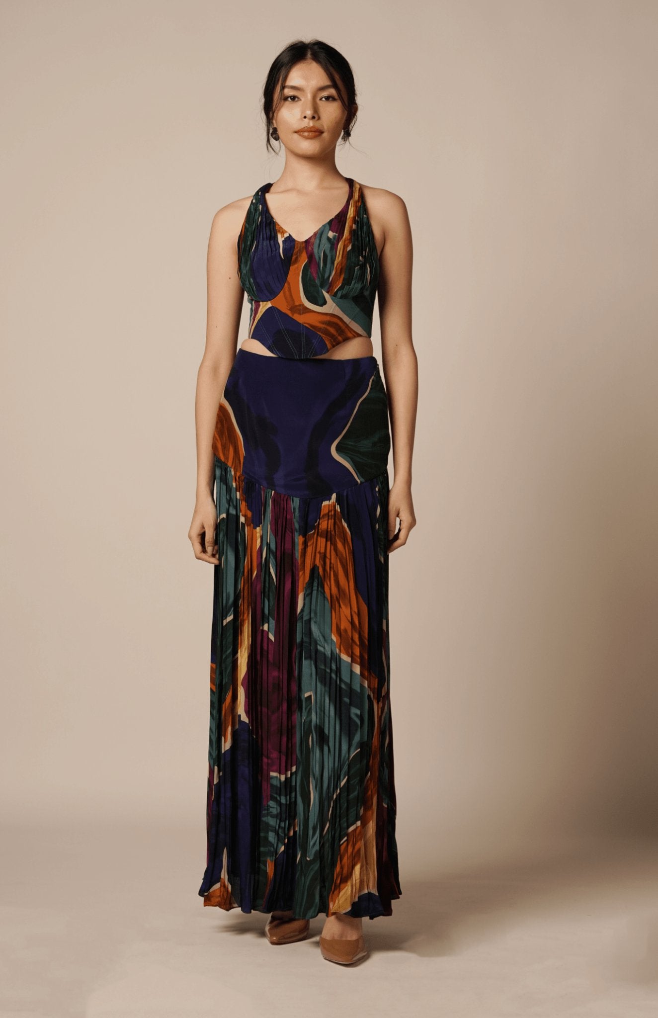 Umi Gathered Skirt - CiceroniSkirtsAdvait