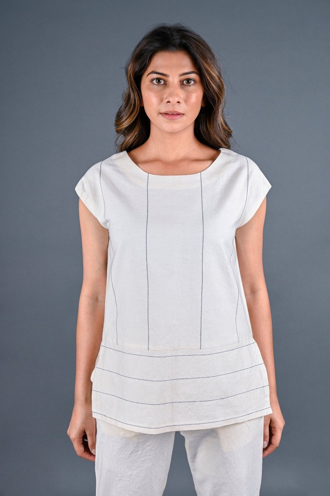 Uncut Tunic - CiceroniTopsRang by Rajvi