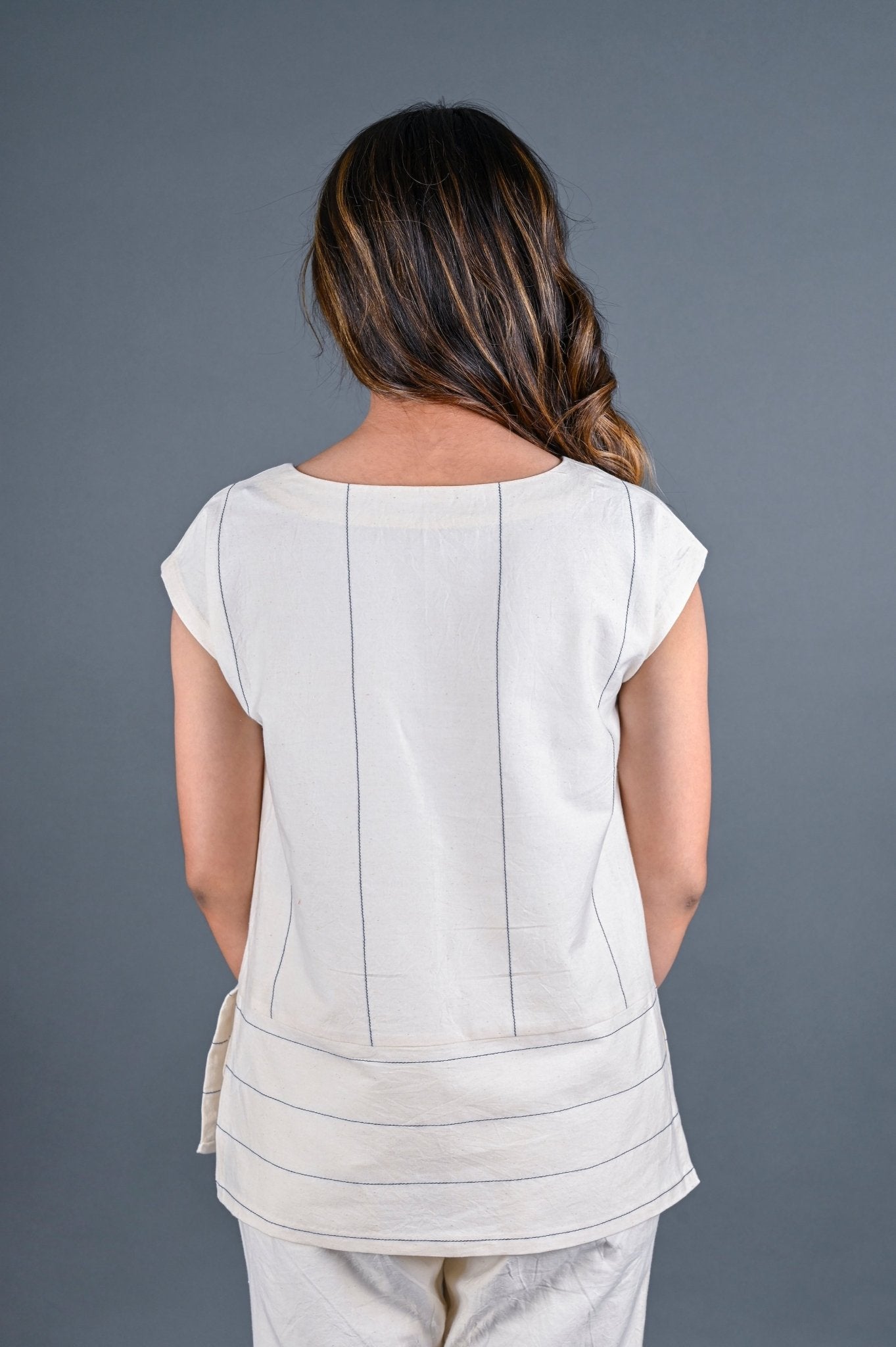 Uncut Tunic - CiceroniTopsRang by Rajvi