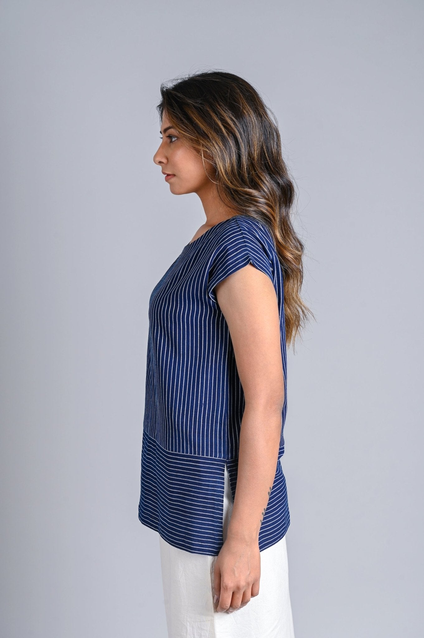 Uncut Tunic - CiceroniTopsRang by Rajvi