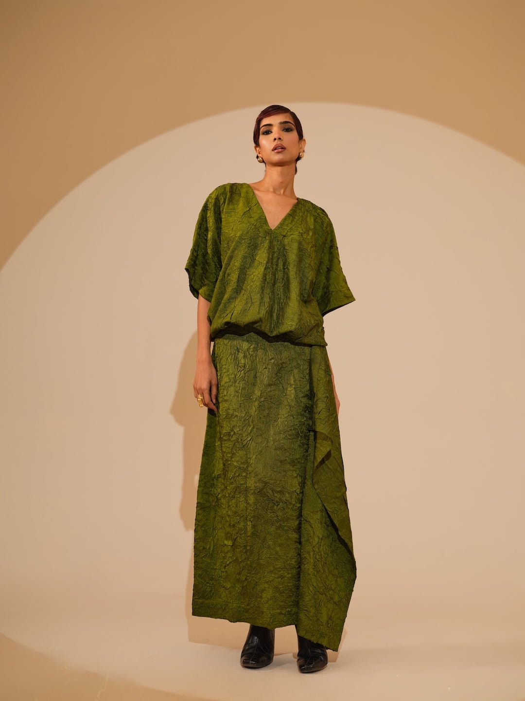 Unfold Dress - Jade Green - CiceroniDressesStoique