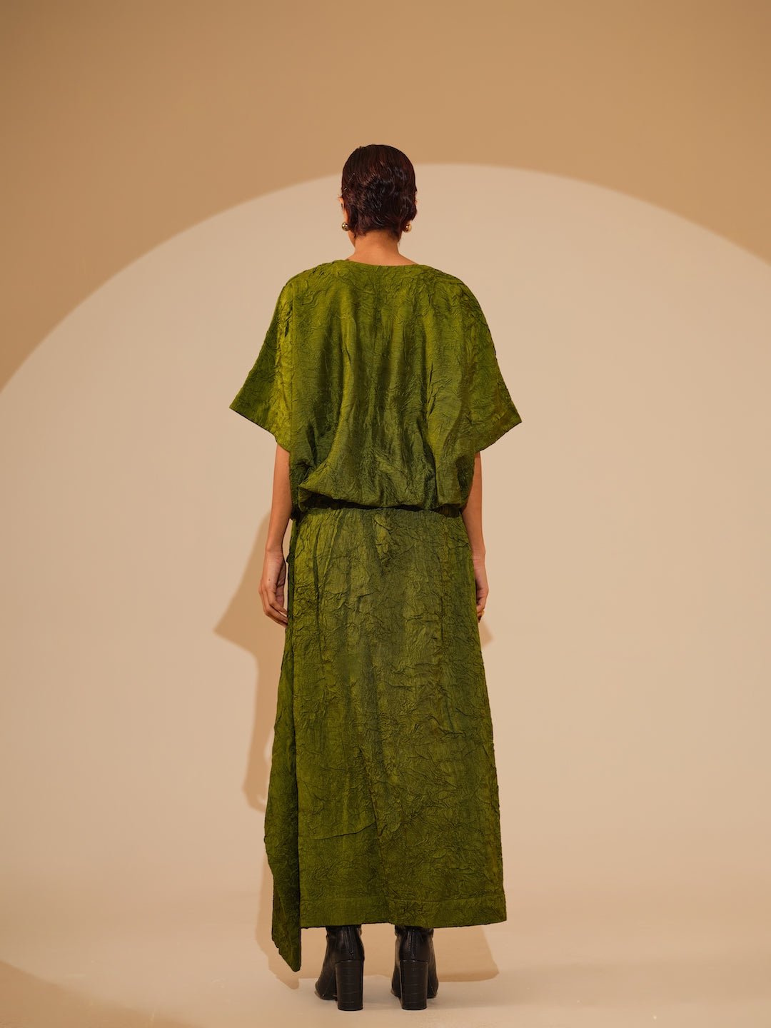 Unfold Dress - Jade Green - CiceroniDressesStoique