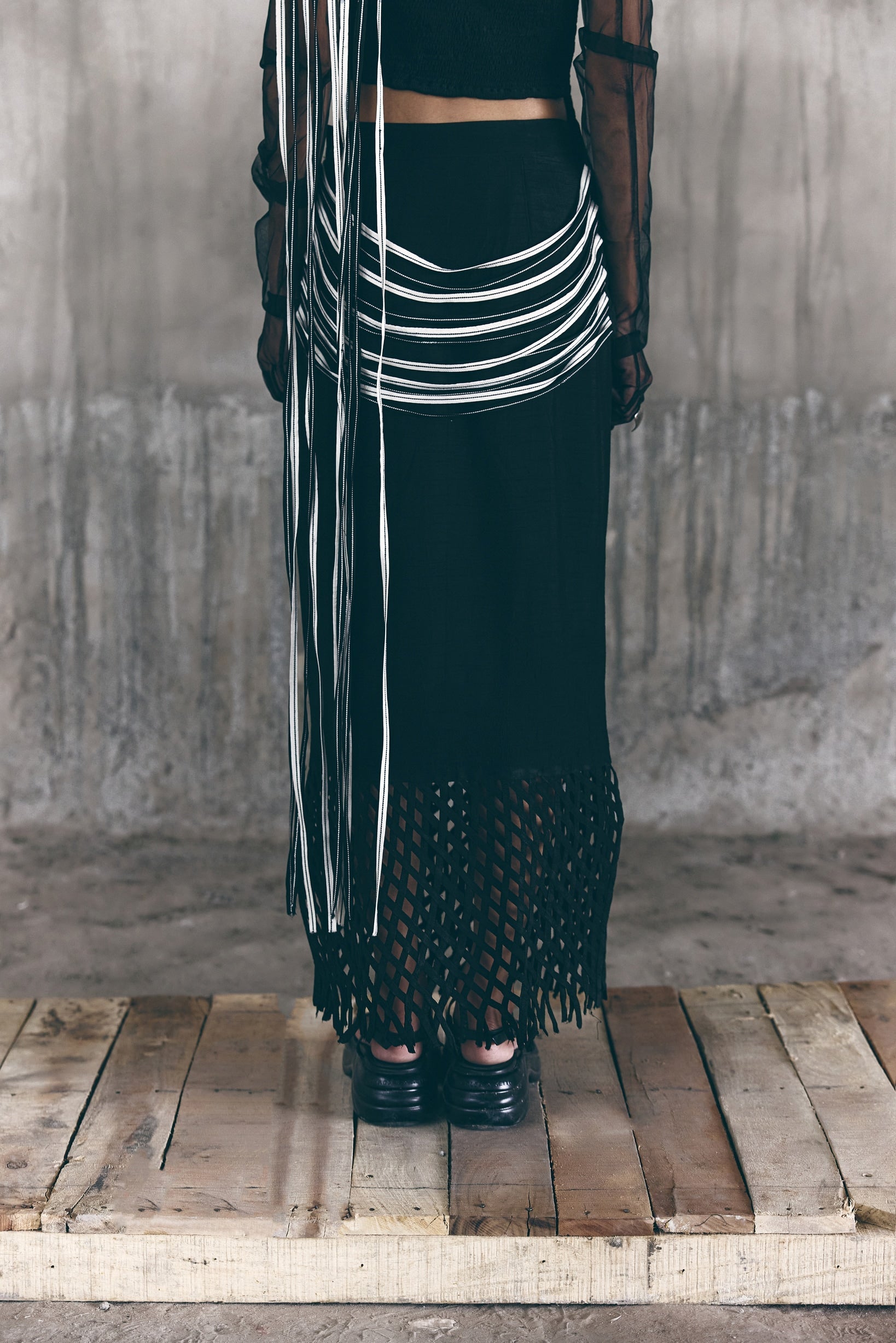 Unfold Saree with Echo Top - CiceroniSaree SetATBW