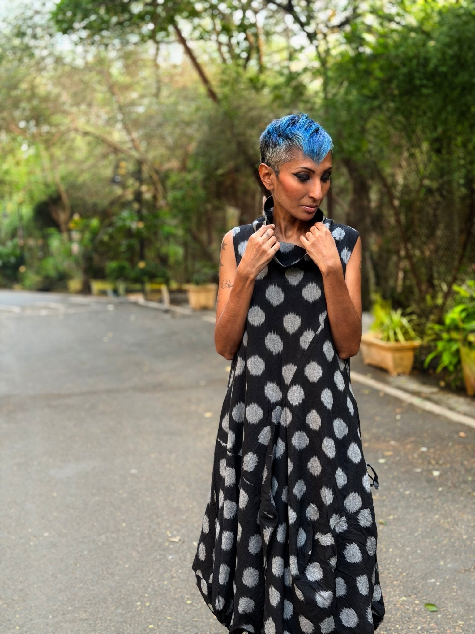 Unruly High Neck Dress - CiceroniDressesChiu