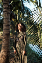 Upcycled Copenhagen Trench - Black Copper - CiceroniTrench CoatThe Terra Tribe