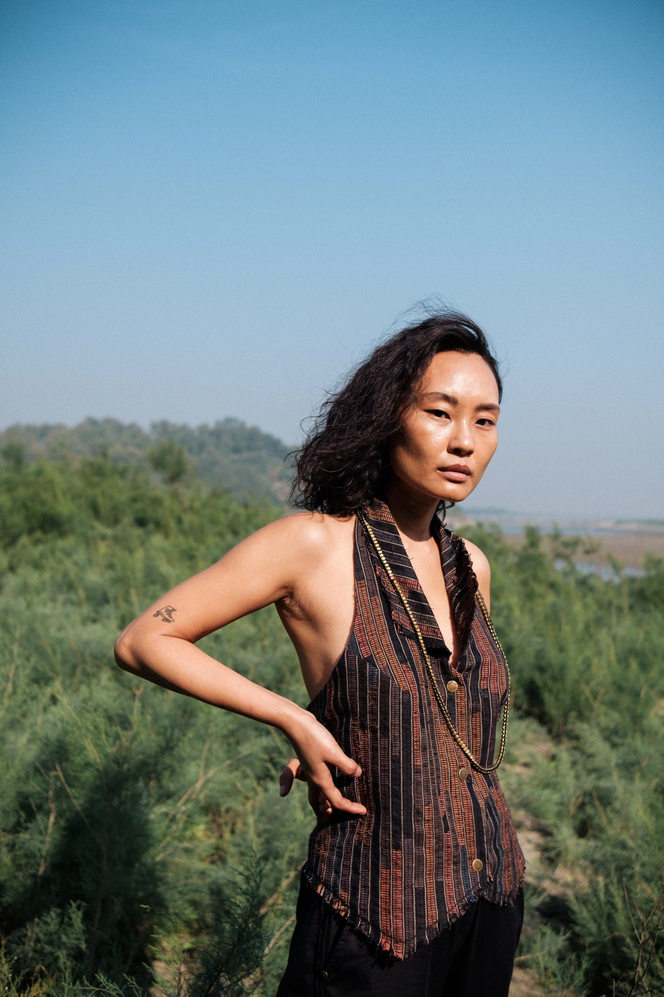 Upcycled Country Vest - Copper - CiceroniVestThe Terra Tribe