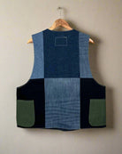 Upcycled Denim Gilet Jacket | G156 - CiceroniJacketsUn Denim