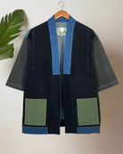 Upcycled Denim Kimono Jacket | K221 - CiceroniKimonoUn Denim