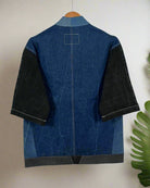 Upcycled Denim Kimono Jacket | K224 - CiceroniKimonoUn Denim