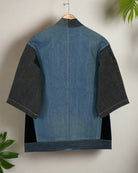 Upcycled Denim Kimono Jacket | K240 - CiceroniKimonoUn Denim