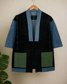 Upcycled Denim Kimono Jacket | K243 - CiceroniKimonoUn Denim