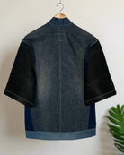 Upcycled Denim Kimono Jacket | K247 - CiceroniKimonoUn Denim