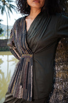 Upcycled Florence Top - Green - CiceroniTopsThe Terra Tribe