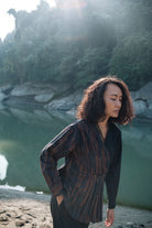 Upcycled Florence Top - Green - CiceroniTopsThe Terra Tribe