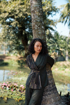 Upcycled Florence Top - Green - CiceroniTopsThe Terra Tribe