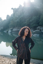 Upcycled Florence Top - Green - CiceroniTopsThe Terra Tribe