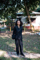 Upcycled Handwoven Barel Pants - Green - CiceroniPantsThe Terra Tribe