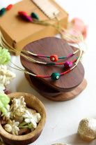 Upcycled Rakhi (Set of 3) - Multicoloured - CiceroniRakhiLukka Chuppi