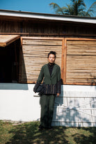 Upcycled Sailor Flared Pants - Black - CiceroniPantsThe Terra Tribe